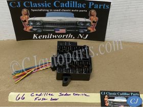 OEM 1966 Cadillac Deville Fleetwood Calais UNDER DASH FUSE BOX PANEL